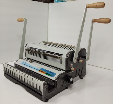 เครื่องเจาะเข้าเล่มสันเกลียว Warrior